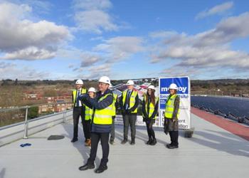 Ceremony marks milestone of building completion for Merstham Park